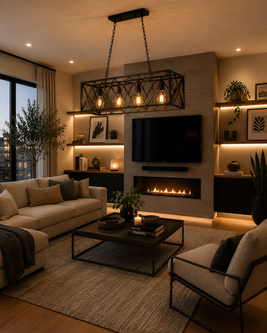 Modern industrial pendant ceiling light fixture M13/4