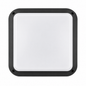 IP65 Square LED Bulkhead Light – E27 Lamp Holder | Black/White