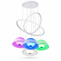 Modern RGB LED Kitchen Pendant Light  5 Colour Changing | Model 8073/3+1