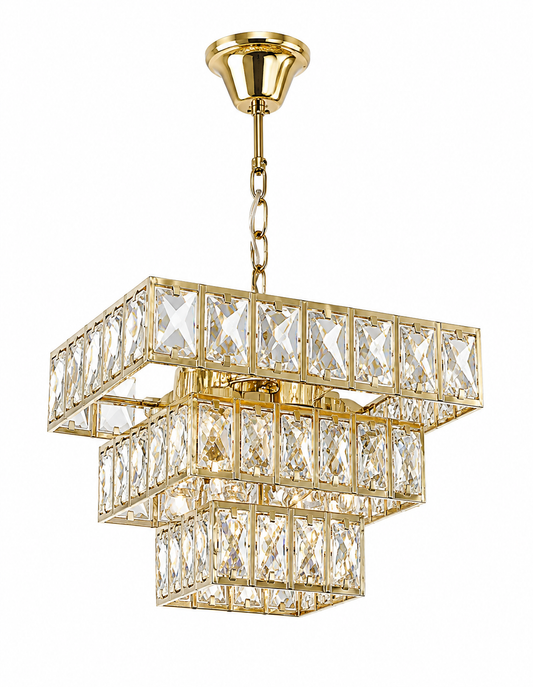 Luxury 3-tire pendant Chandelier