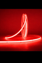 24V COB Red LED Soft Light Strip  10m Roll (8mm)