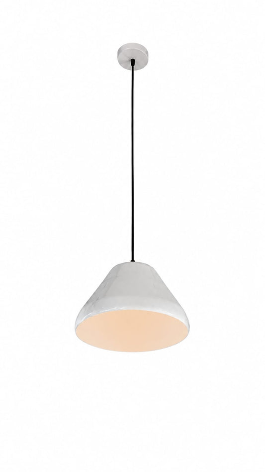 Cone pendant light Green, black, white and grey