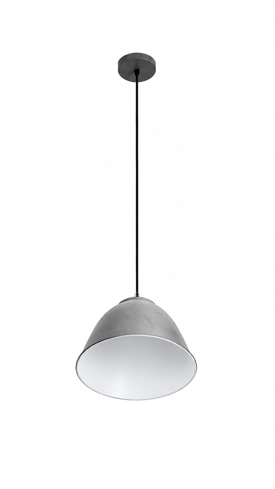 Cone pendant light Green, black, white and grey