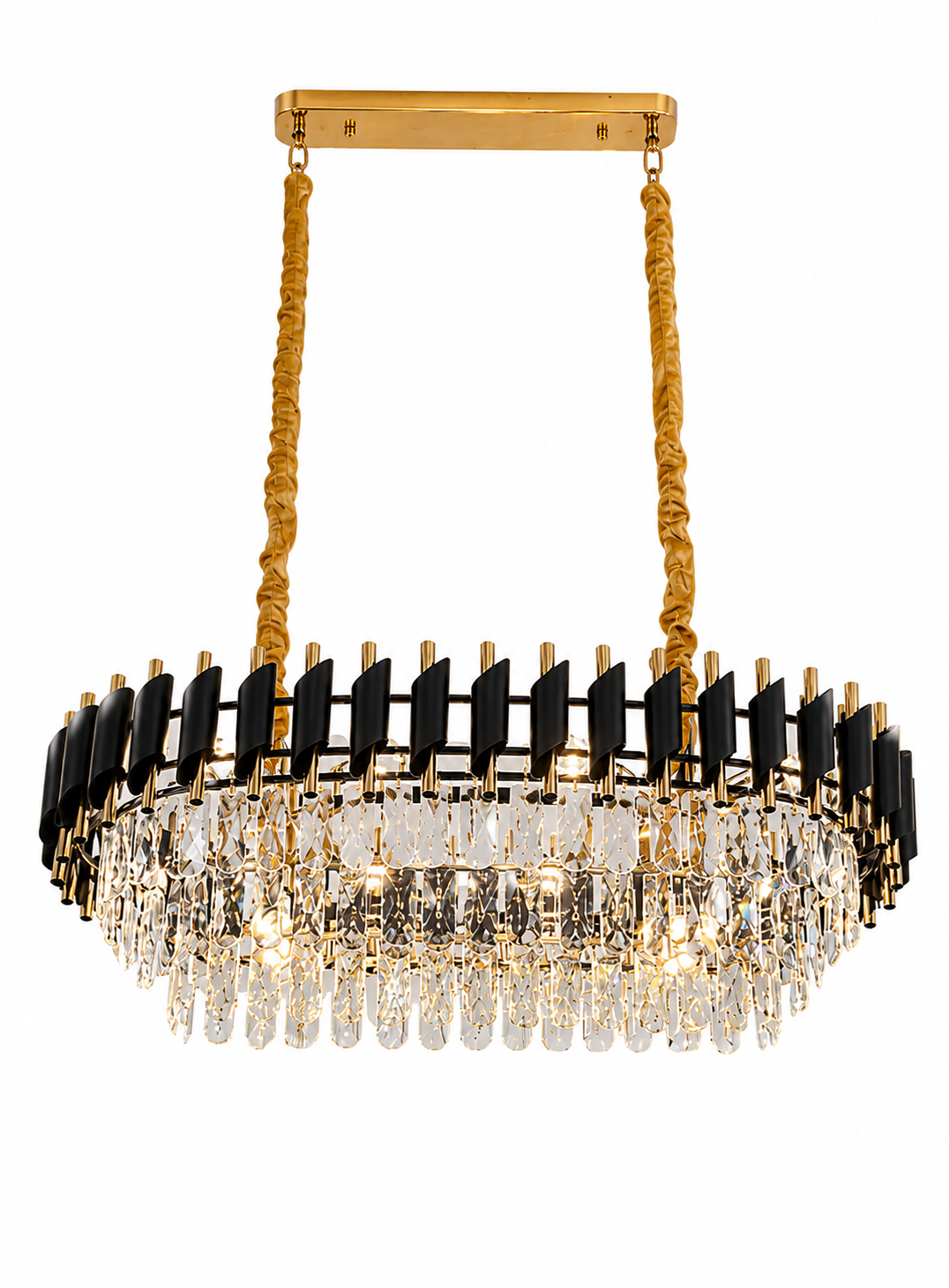 Imperial Crystal Eclipse Chandelier