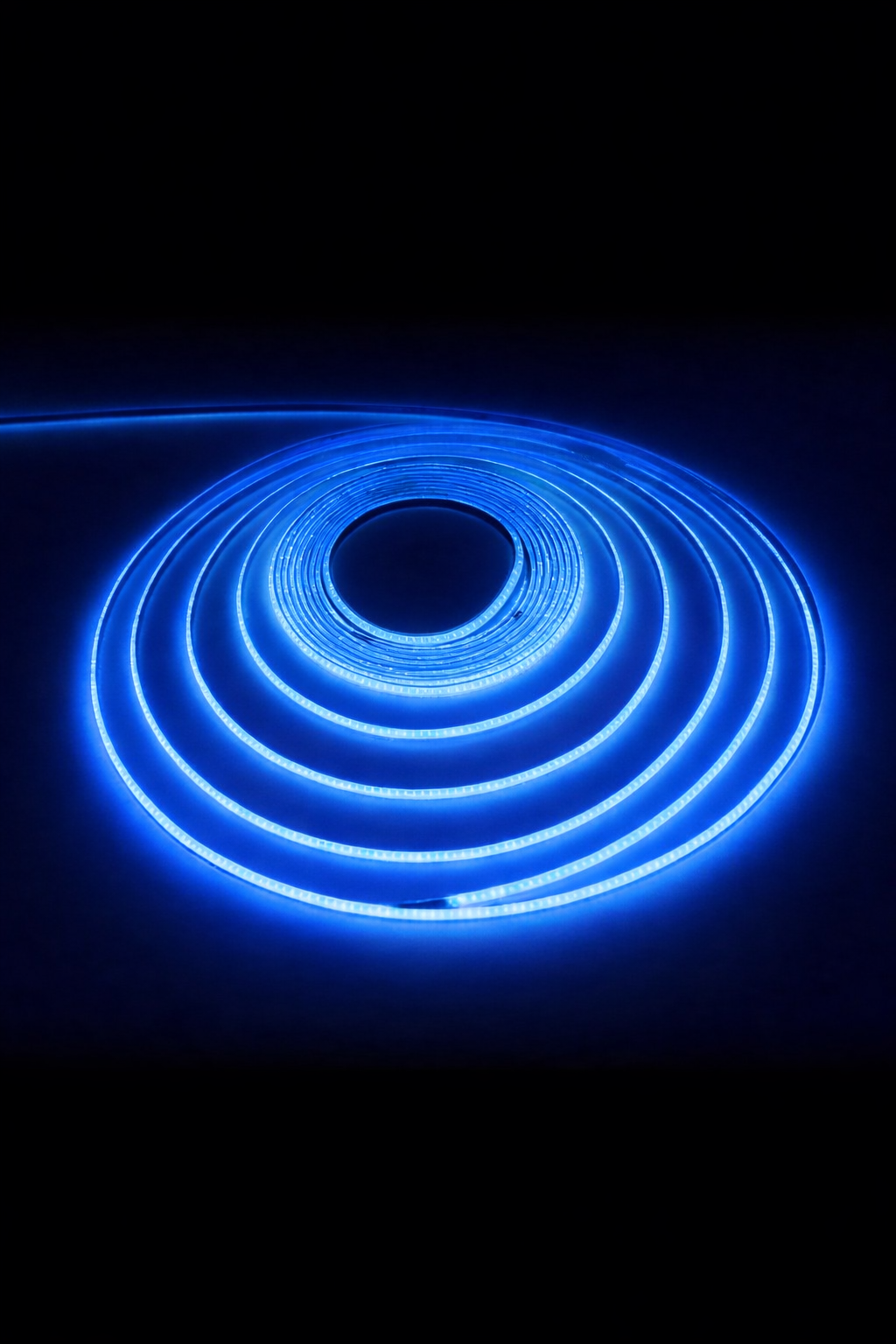 12V COB Blue LED Soft Light Strip  8mm (5m Roll)