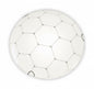 Frosted Glass Ceiling Light Fitting  Modern Round Flush Mount
