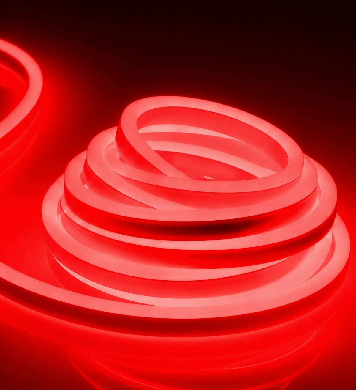 12V Neon LED Rope Light  5m Red (B2)
