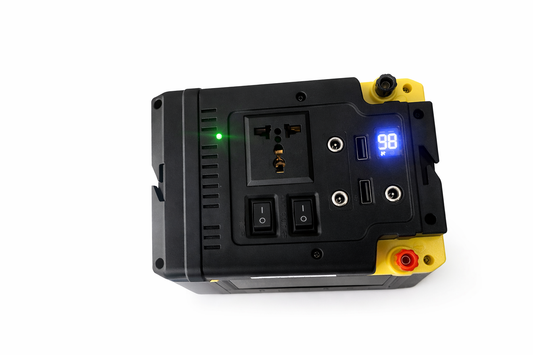 100W Portable AC Energy Storage System (V-1215AC, 220V LiFePO4 Backup Power Unit)