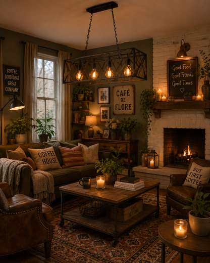 Modern industrial pendant ceiling light fixture M13/4