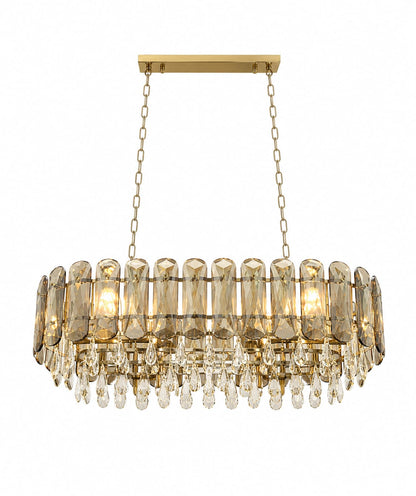 Luxury Gold Crystal Chandelier