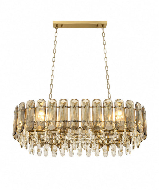 Luxury Gold Crystal Chandelier