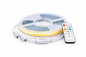 COB 24V LED Strip Light Kit (10M Roll, Dimmable, Remote Control, High Brightness 630LM/M)