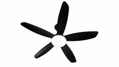 Modern 5-Blade LED Ceiling fan -Black