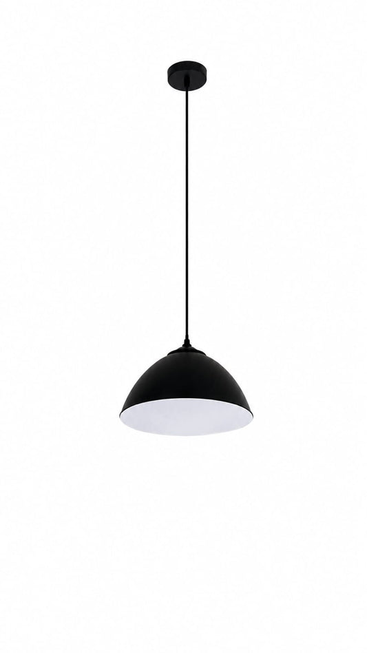 Cone pendant light Green, black, white and grey