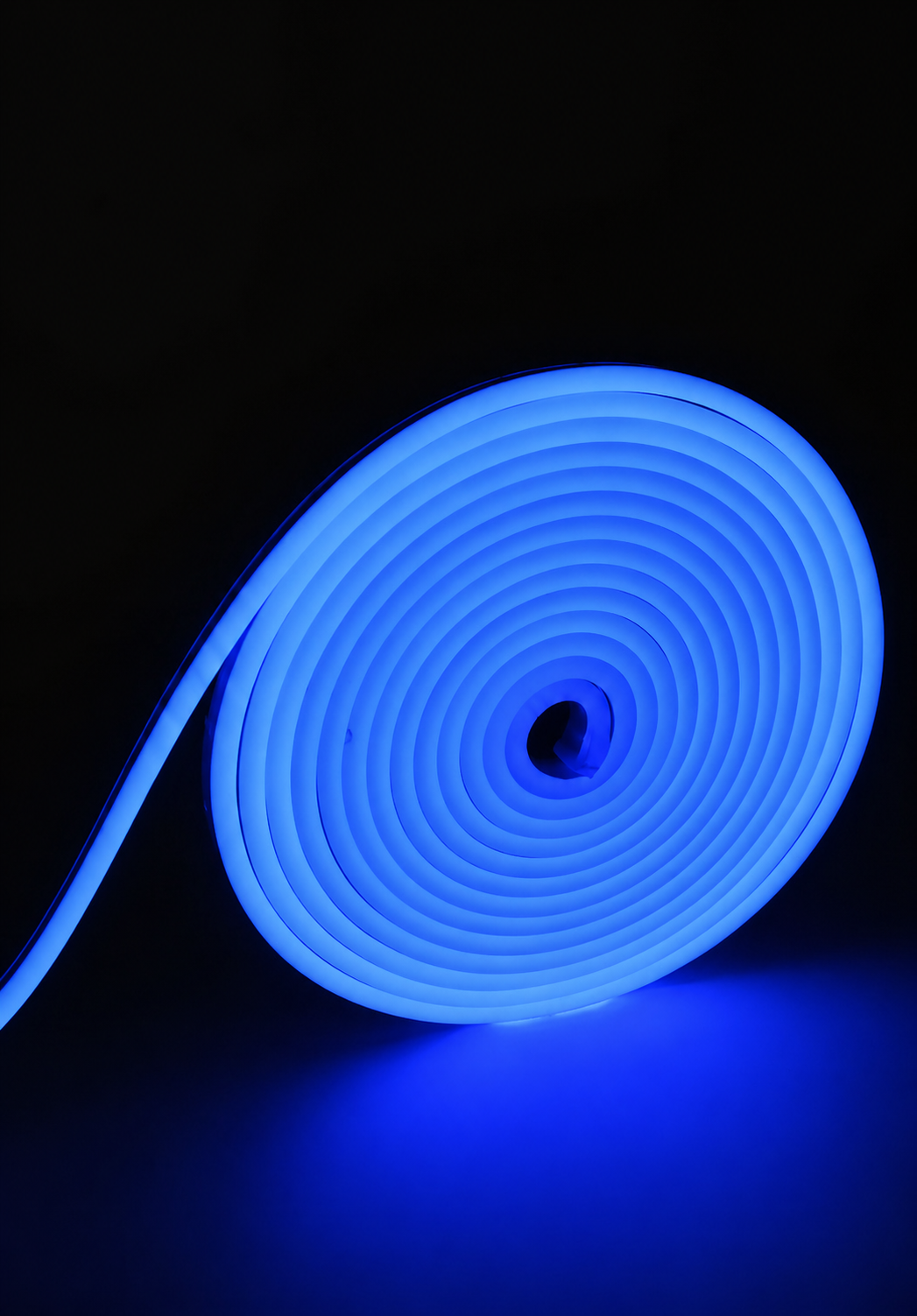12V Neon LED Rope Light  5m Blue (B2)