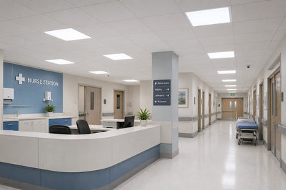 600x600 UltraBright LED Commercial panel light