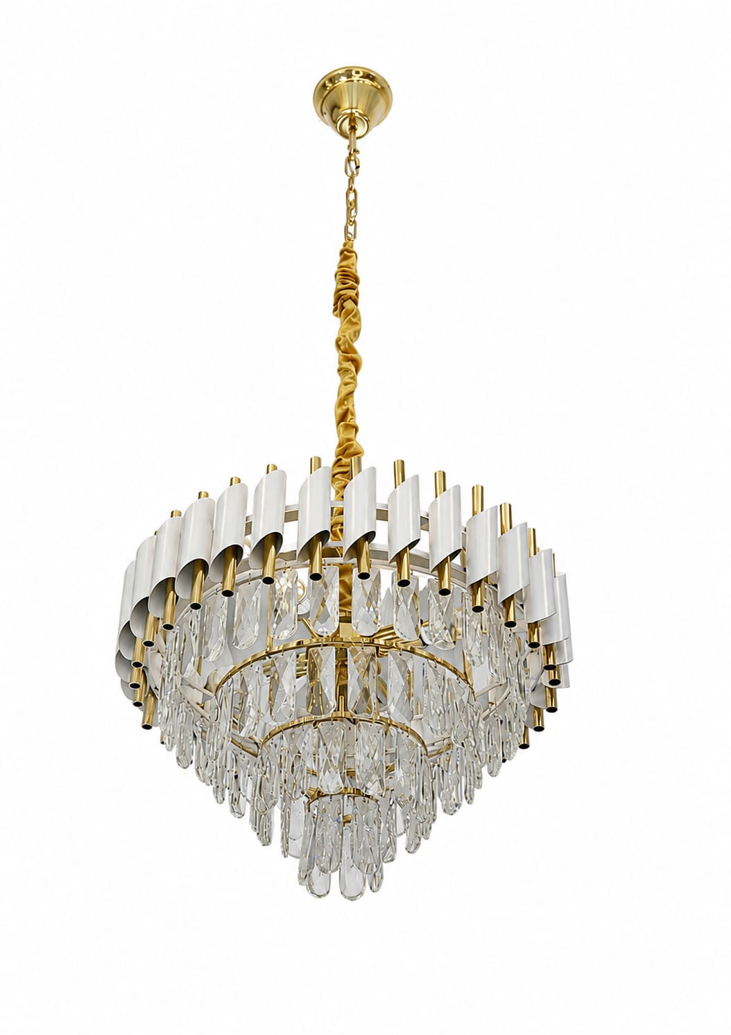 Luxury Crystal Chandelier  Gold Finish (BQ-CD465)