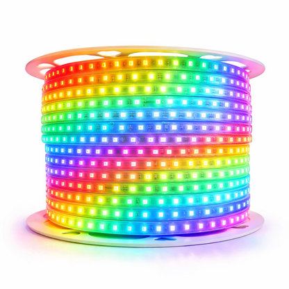100m RGB LED Strip Light 220V  Waterproof Color Changing Rope Light (5050)